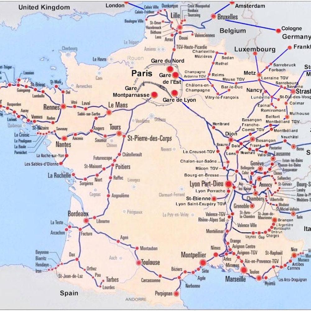 Orașului Bordeaux tramvai hartă