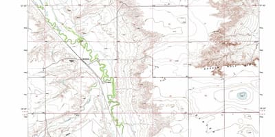 Harta de Bordeaux topografice 