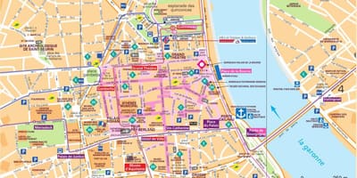 Bordeaux hărți